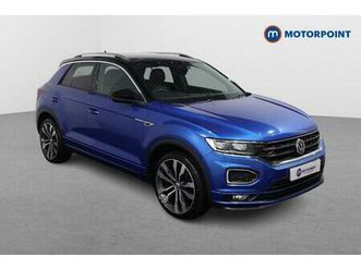 2020 volkswagen t-roc 1.5 tsi evo r-line 5dr suv petrol manual