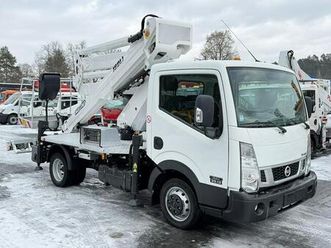 nissan cabstar zwyżka podnośnik koszowy isoli pnt 220 nlx wysokość podnoszenia 22m p7 widelki