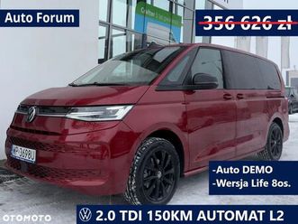 volkswagen multivan 2.0 tdi l2 life dsg