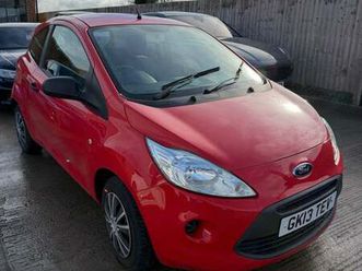 ford ka 1.2 studio euro 5 3dr petrol manual
