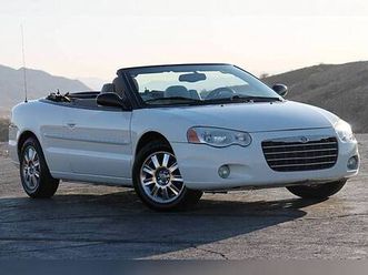 2005 chrysler sebring limited 2dr convertible