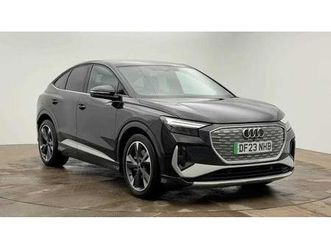 2023 audi q4 e-tron 150kw 40 82kwh s line 5dr auto estate electric automatic