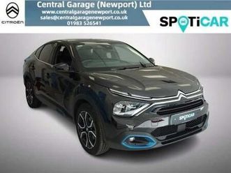 e-c4 x 50kwh shine fastback auto 4dr (7.4kw charger)