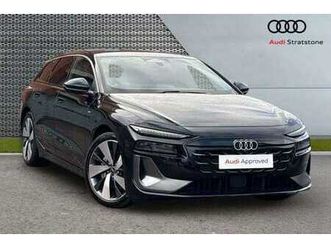 2025 audi a6 270kw performance 100kwh s line 5dr auto estate electric automatic