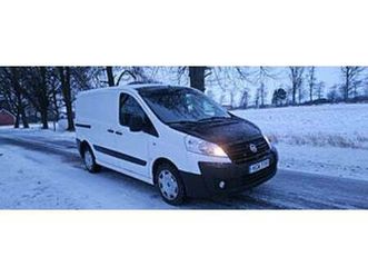 fiat scudo skåpbil 12 2.0 multijet, svensksåld, 3 ägare, lågmil
