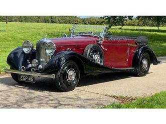 1935 bentley 3 1/2 litre continental tourer a vendre