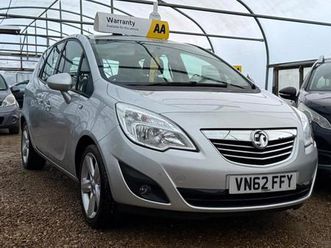 2012 vauxhall meriva 1.4 16v tech line euro 5 5dr mpv petrol manual