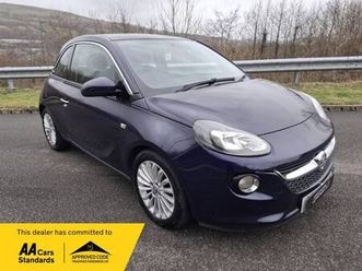 2014 vauxhall adam 1.4i glam 3dr hatchback petrol manual
