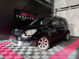 skoda yeti 1.6 tdi 105 cr fap greenline / révision ok / 4 pneus neuf / distribution ok