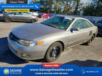 1999 toyota solara coupe