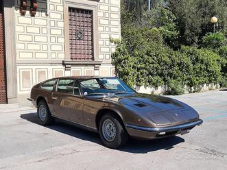 maserati indy 4.2 - asi - targa nera - libretto a
