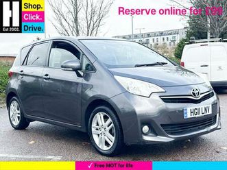 2011 toyota verso 1.33 dual vvt-i t spirit mpv 5dr petrol manual euro 5 (98 ps) mpv petrol manual