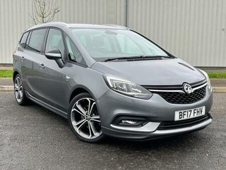 2017 17 vauxhall zafira sri vx line 2.0 cdti 170 turbo diesel 7 seats *ulez*