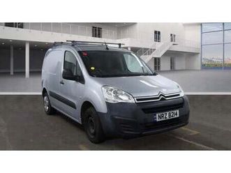 2018 citroen berlingo 1.6 bluehdi 850kg enterprise 100ps panel van diesel manual