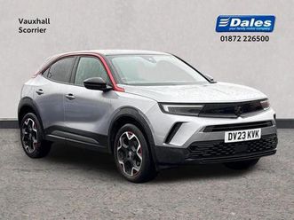 2023 vauxhall mokka mokka 1.2 turbo gs 5dr auto hatchback hatchback petrol automatic