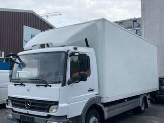 mercedes-benz atego 816 / kastenwagen / ladebordwand transporter / kastenwagen