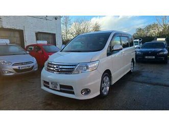 2008 nissan serena mpv care petrol manual