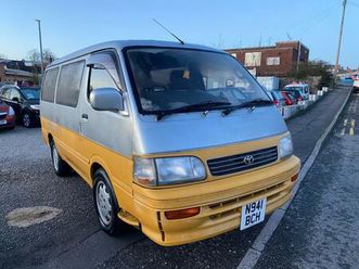 1996 toyota hiace import mpv diesel manual