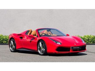 ferrari 488 convertible spider 2dr auto
