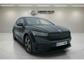 2023 škoda enyaq iv 80 sportline coupe baghjulstræk aut 5d 18.000 km kr 314.800