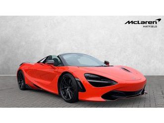mclaren 720s spider v8 2dr ssg auto