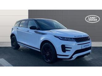 2021 land rover range rover evoque 1.5 p300e r-dynamic s 5dr auto hatchback hatchback hybrid auto...