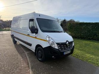 2016 renault master 125.35 dci h2 lwb van air con panel van diesel manual
