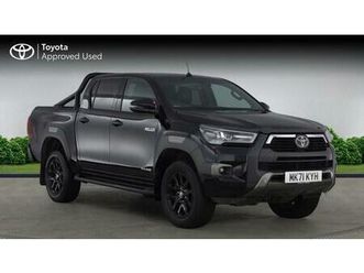 toyota hilux invincible x pickup's 2.8 d-4d invincible x auto 4wd euro 6 (start/stop) 4dr