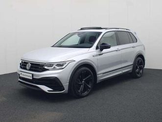 volkswagen tiguan 1.5tsi/150pk r line black style dsg · panoramadak · trekhaak · apple/android car play ·