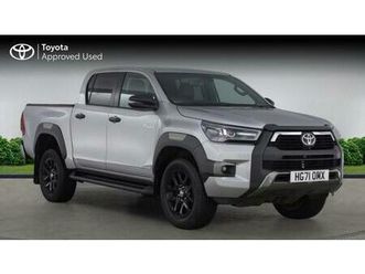 toyota hilux invincible x pickup's 2.8 d-4d invincible x auto 4wd euro 6 (start/stop) 4dr