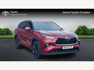 toyota highlander excel suv's 2.5 vvt-h excel cvt 4wd euro 6 (start/stop) 5dr