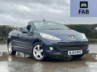 2014 peugeot 207 1.6 vti active 2dr convertible petrol manual