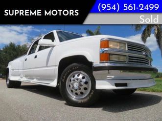 1997 chevrolet gmt-400 c3500 silverado 4dr crew cab lb