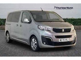 2020 peugeot traveller 2.0 bluehdi 180 active standard [8 seat] 5dr eat8 mpv diesel automatic