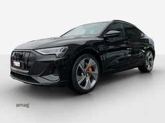 e-tron sportback 55 s line black edition