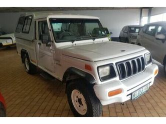 2018 mahindra bolero nef single-cab