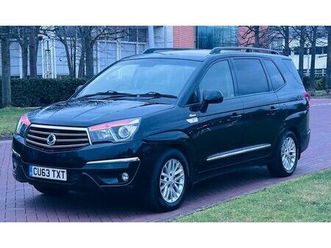 kgm / ssangyong turismo 2.0 e-xdi ex mpv 5dr diesel t-tronic 4wd selectable euro 5 (155 ps)