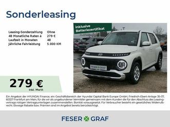 hyundai inster trend navi shz lhz cam carplay v2l