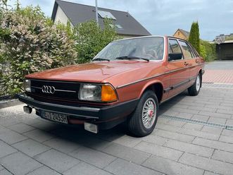 audi 100 c2 typ 43, erste fünfzylinder von audi, top zustand