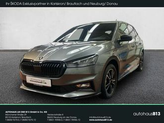 skoda fabia monte carlo 1.0 tsi led+keyless+klima+pdc