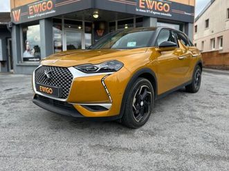 ds ds 3 crossback automobiles e-tense 135 77ppm 50kwh grand chic bva
