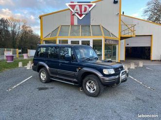 hyundai galloper 2.5 td glx 100 ch