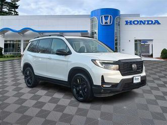 certified 2024 honda passport black edition
