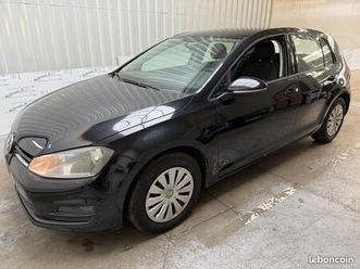 volkswagen golf vii 1.6 tdi 105ch bluemotion technology fap carat 5p