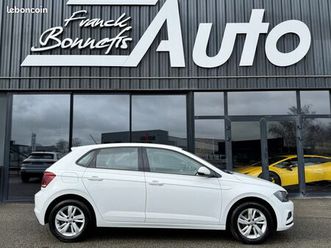 volkswagen polo 6 vi 1.0 80 ch / 5 portes / carplay