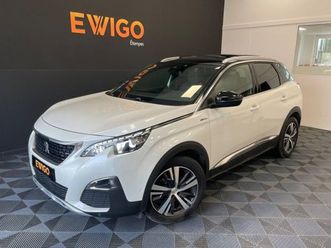 peugeot 3008 1.6l thp 165ch gt line eat bva toit ouvrant siege chauffant massant attelage
