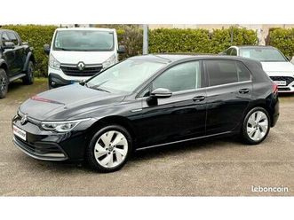 volkswagen golf viii 8 tdi 150cv dsg7 finition style virtual cockpit gps carplay + camera + attelage + dcc