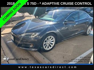 used 2018 tesla model s 75d dallas tx 75234
