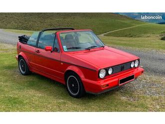 golf cabriolet sportline 98 cv injection