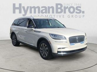 used 2021 lincoln aviator standard awd